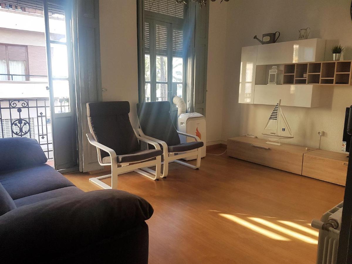 Apartamento Con Vistas A La Marina Real Valencia Bagian luar foto